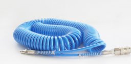 Wąż spiralny kompletny z poliuretanu serii Flowmatik L=5m, 10m, 15m